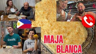 MAJA BLANCA/How do the Pinoys treat Russians?/My family loves Filipino pudding