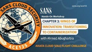 HANDS-ON WORKSHOP | Transitioning to Containerization: Aviata Chapter 3