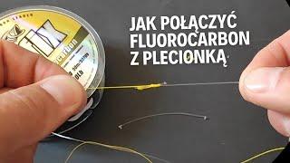 Jak połączyć fluorocarbon z plecionką ▪️ węzeł Alberto ▪️Alberto knot