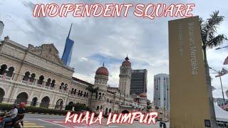 Merdeka square the main attraction of Kuala Lumpur city Malaysia.