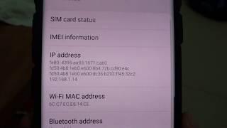 Samsung Galaxy S10 / S10+: How to View your IP Address.