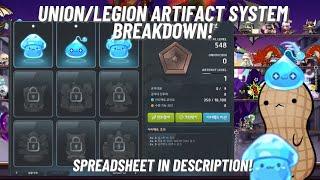 Legion/Union Artifact System Breakdown! | New Age | GMS 2024 |