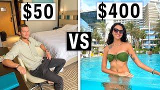 DUBAI | 400$ LUXURY HOTEL VS $50 BUDGET HOTEL  PALM JUMEIRAH