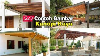 081285288188 | Contoh Desain Kanopi Kayu Minimalis Kesan Natural