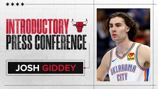 Josh Giddey Introductory Press Conference | Chicago Bulls