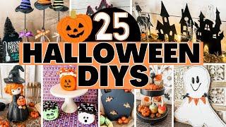  BOO-tiful Halloween decor DIYS on a Budget!  Cute Dollar Tree Halloween Crafts You'll Love!