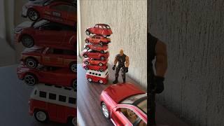 OMG  BMW X7 Vs Many Cars #cars #shorts #diecast