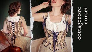 Cottagecore Corset Pattern Review  Simplicity 8162