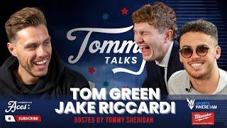 Tommy Talks with Tom Green & Jake Riccardi! How to find the nut & The Cafe Committee.