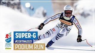 Romed Baumann | Silver | Men’s Super-G | 2021 FIS World Alpine Ski Championships