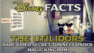 Utilidors Tunnels Rare Video Footage underneath The Magic Kindom Walt Disney World