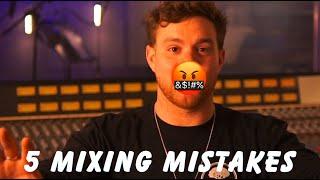 5 Common Music Production Mistakes!  (Production Tips)