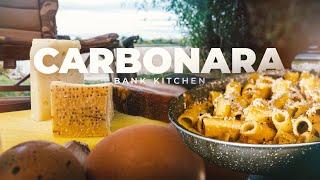 CARBONARA: Outdoor-Kochen mit Seeblick #BankKitchen