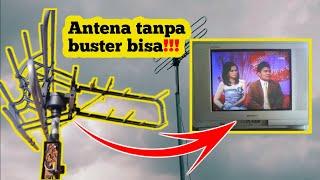 cara memperbaiki antena remote tanpa booster