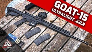 [Reviewed]  GOAT-15 Ultralight .22 Semi-Auto Rifle / AT-15 Stripped Lower Receiver