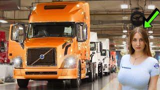 Volvo Trucks Factory2024: USA AssemblyAmerican truck Production line [Manufacturing process]