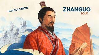 Zhanguo: The First Empire | Solo Board Game Tutorial and Playthrough