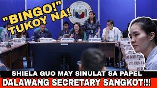 OMG!!!VIRAL DALAWANG SECRETARY BINUNYAG NI SHIELA GUO