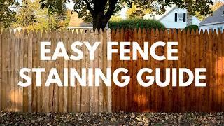 How to Stain a Fence with DEFY Extreme | Best Water-Based Wood Stain for Long-Lasting Protection