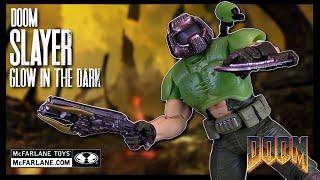 McFarlane Toys Doom Classic Doom Slayer Glow In The Dark Exclusive | @TheReviewSpot