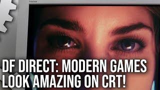 DF Direct! Modern Games Look Amazing On CRT Monitors... Yes, Better than LCD!