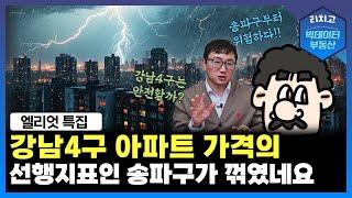 강남4구 붕괴 전조? 송파구가 먼저 흔들린다!!┃엘리엇 특집