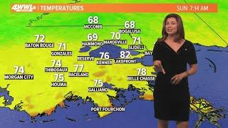 New Orleans Weather: Hot but less humid