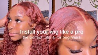 The PERFECT In Depth Install Tutorial For Beginners | Auburn 30 in Water Wave | Curlyme hair