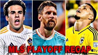 Messi & Inter Miami LOSE Game 2 | Columbus Crew Get SWEPT | 2024 MLS Cup Playoffs