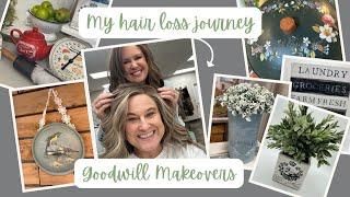 Goodwill Makeovers and my Hair loss Journey