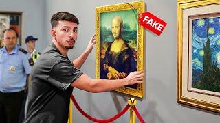 Coloquei um Quadro Falso no Maior Museu do Brasil