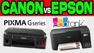 Canon G Series Vs Epson Ecotank Printer! bhentech