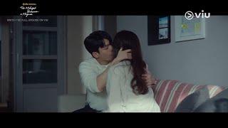 Wi Ha Joon & Jung Ryeo Won's Morning Kiss | The Midnight Romance in Hagwon EP 8 | Viu Original [EN]