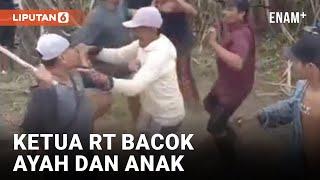 Perkara Sengketa Lahan, Ketua RT di Blitar Bacok Ayah dan Anaknya | Liputan6