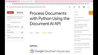 Process Documents with Python Using the Document AI API || #qwiklabs || #GSP925 [With Explanation️]