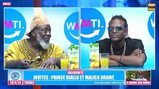 Prince Diallo et Malick Dramé sur Waati