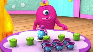 Monster Tea Party | Monster Math Squad | Cartoons for Kids | WildBrain Wonder