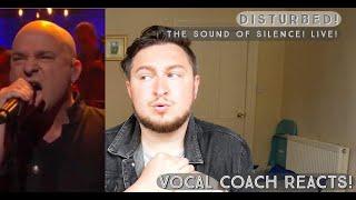 Vocal Coach Reacts! Disturbed! The Sound Of Silence! Live!