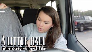 A little haul and a view of real life || VLOGMAS DAY 10