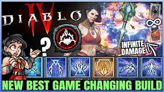 Diablo 4 - New Best INFINITE DAMAGE LOOP Sorcerer Build Found - Season 3 Charged Bolts = OP - Guide!