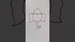 bhai ne Ganesh ji ke chitra banaya hei #shorts #shortvideo #short