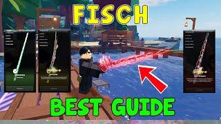 HOW TO GET ALL 3 NEW RODS IN FISCH(rod of the depths, scurvy & buddy) (ROBLOX)