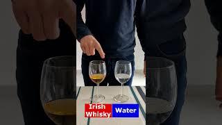 Water vs Irish Whisky