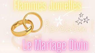 MARIAGE DIVIN Révélation !Reprenons depuis le début… Le Masculin prêt en premier. 