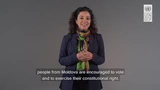 The message of Dima Al-Khatib, UNDP Moldova Resident Representative, for the 2020 Elections