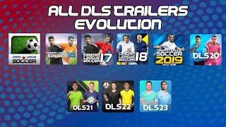 All DLS Games Trailers Evolution | DLS Classic - DLS 2023 | First Touch Games | Dream League Soccer