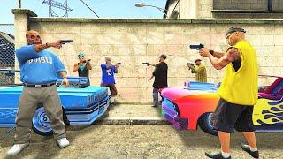 Marabunta Grande vs Vagos // Ballas | GTA 5 NPC Wars 28