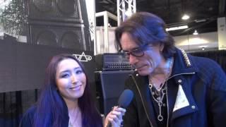 Steve Vai interview@ Carvin Audio NAMM2016