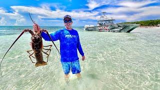 GIANT Bahamas LOBSTER! 6 Day Adventure! (Catch Clean Cook)