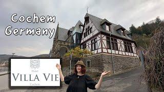 Hotel Villa Vie & Cochem Germany Tour | On The Mosel | Walking Tour | View Of Reichsburg Castle